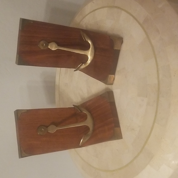 Accents Brass Anchor Bookends Sanibel Poshmark